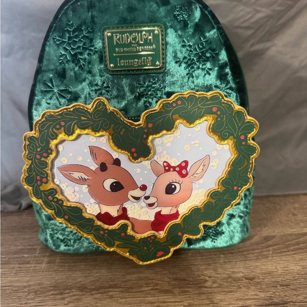 Loungefly 2025 Rudolph Exclusive Backpack NWT